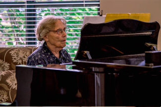 Playing the Piano at Cordia